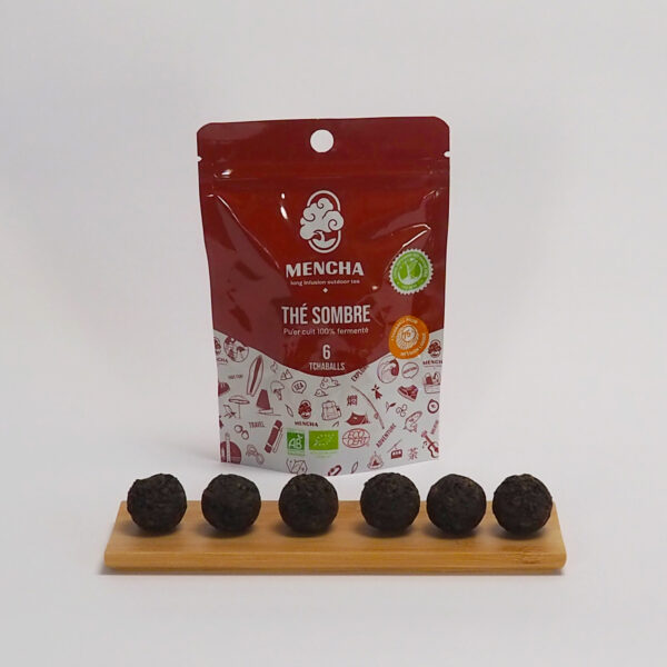 Mencha Thé Sombre 9 Thé SOMBRE - Sachet de 6 Tchaball