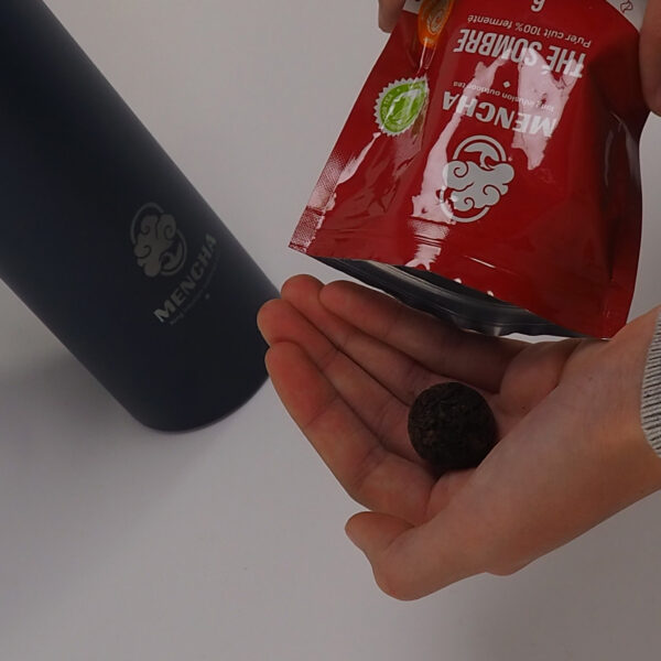 Mencha Thé Sombre tchaball 6 Thé SOMBRE - Sachet de 6 Tchaball